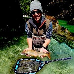 Like New PLUSINNO Floating Fishing Net for Steelhead, Salmon, Fly, Kayak, etc